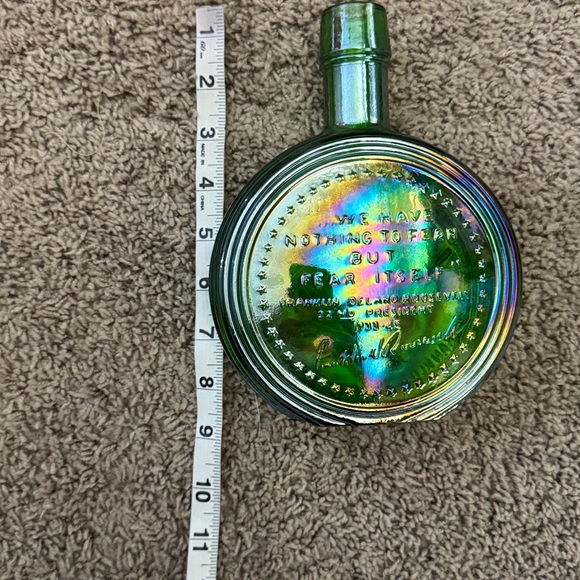 Vintage Commemorative Decanter – Franklin D. Roosevelt Presidential Profile - Picture 8 of 11